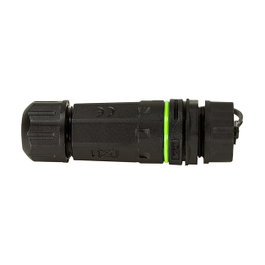 LogiLink Conector de fibra óptica Simplex SC para exteriores con prensaestopas y tapa antipolvo