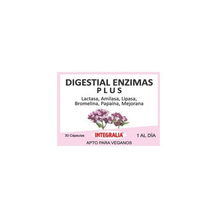 INTEGRALIA Digestial Enzimas Plus 30 Cápsulas
