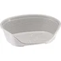 Ferplast Cesta Siesta Deluxe Tamaño 4 - 61,5*45*21,5 cm - Gris Claro - FER8010690216096