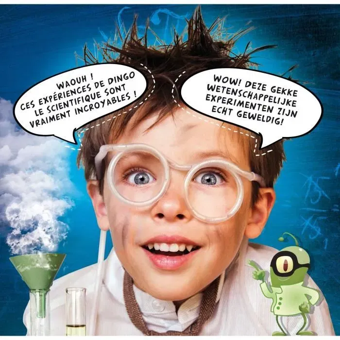 Lisciani Giochi Ciencia Loca Goofy el Científico Juego de Ciencia con 7 Kits Experimentales