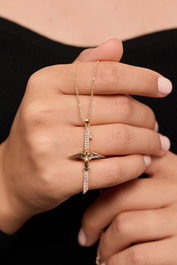 Heliophilia Silver CK9943 Collar de Metal Dorado Elegante Ajustable Talla Única para Mujer