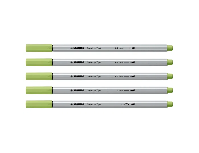 Stabilo Creative Tips Arty Line Set de 30 Rotuladores en Colores Pasteles