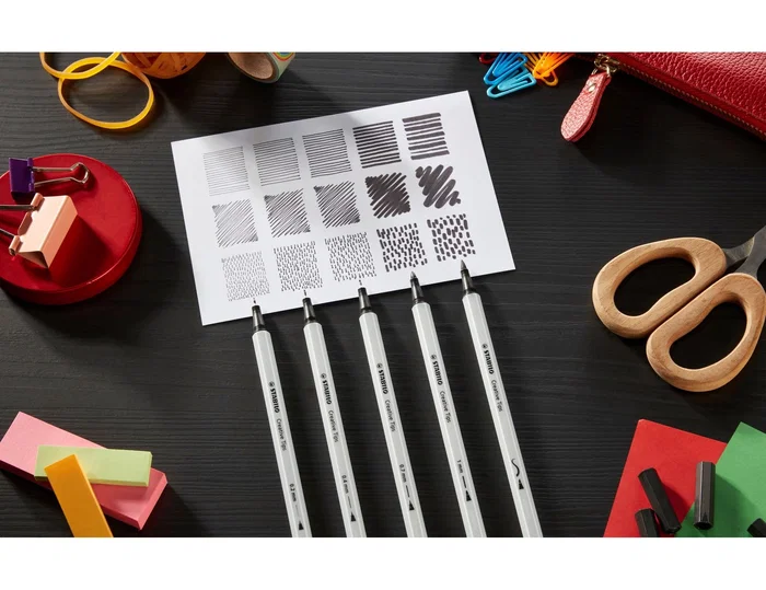 Stabilo Creative Tips Arty Line Set de 30 Rotuladores en Colores Pasteles