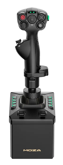 MOZA RACING AB6 Flight Simulator Kit de simulador de vuelo Negro