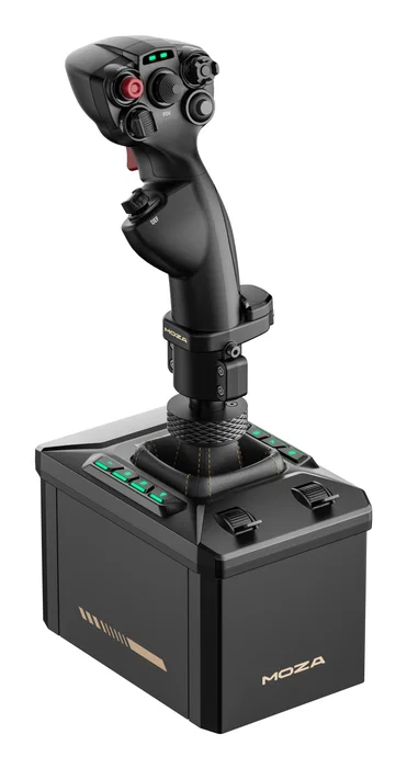 MOZA RACING AB6 Flight Simulator Kit de simulador de vuelo Negro