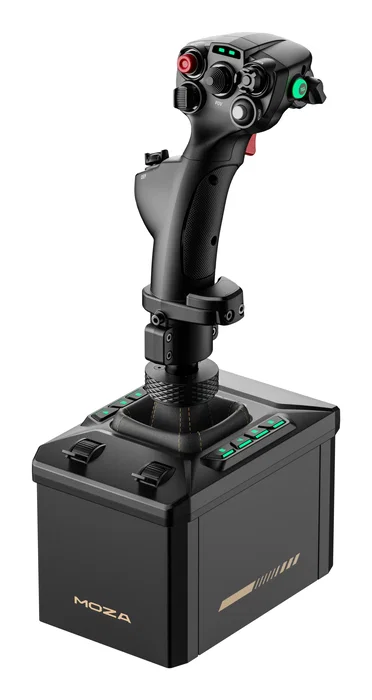 MOZA RACING AB6 Flight Simulator Kit de simulador de vuelo Negro