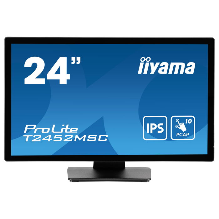 IIYAMA ProLite T2452MSC-B1 Digital Signage Monitor Táctil de 24 Pulgadas Full HD, Negro