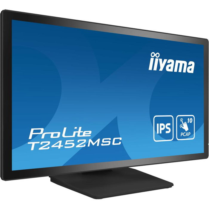 iiyama ProLite T2452MSC-B1 Monitor Táctil 23.8 pulg. Full HD IPS Negro iiyama ProLite T2452MSC-B1 Monitor Táctil 23.8 pulg. Full HD IPS Negro