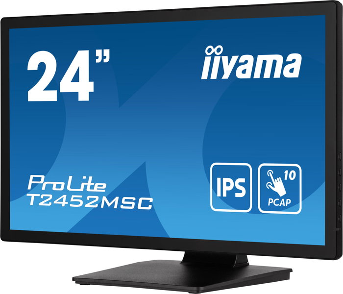 iiyama ProLite T2452MSC-B1 Monitor Táctil 23.8 pulg. Full HD IPS Negro iiyama ProLite T2452MSC-B1 Monitor Táctil 23.8 pulg. Full HD IPS Negro