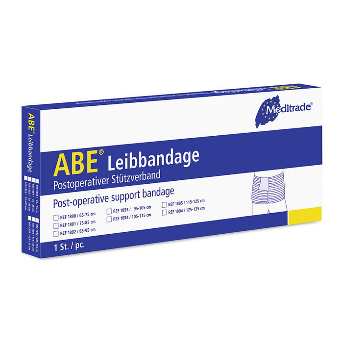 Meditrade ABE Leibbandage Blanco 4 x 4 cm