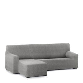 Funda para chaise longue de brazo corto izquierdo Eysa ROC Gris claro