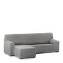 Funda para chaise longue de brazo corto izquierdo Eysa ROC Gris claro