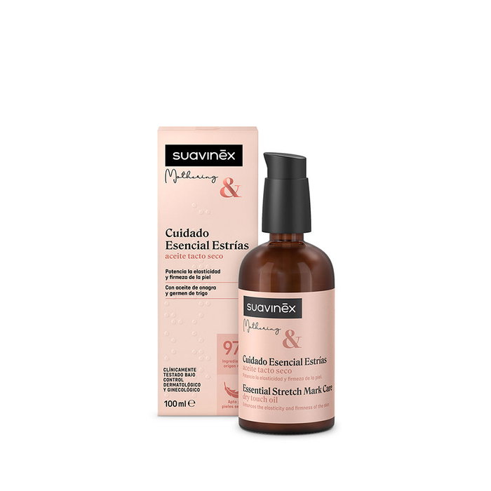 Suavinex MOTHERING Cuidado Esencial Estrías Aceite Tacto Seco 100 ml