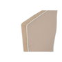 DKD Home Decor Cojín para Tumbona de Poliéster 190x60x5 cm Beige y Blanco
