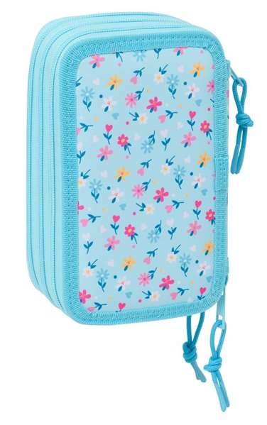 Safta Plumier Triple 37 Piezas 12,5x19,5x5,5 cm