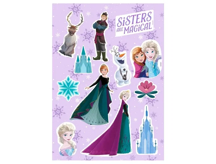 Safta Set de Pegatinas Frozen 10,5x14,8cm
