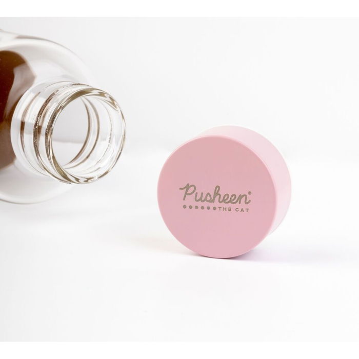 ERIK Botella Cristal Pusheen 500ml con Funda de Neopreno