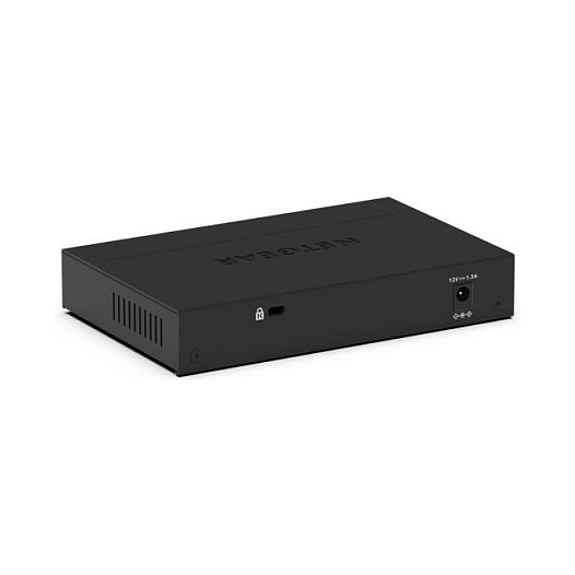 NETGEAR MS305E Switch de Escritorio 5 Puertos Multi-Gigabit No Administrado 2.5G Ethernet (100/1000/2500 Mbps), Full Duplex, QoS, Montaje en Pared