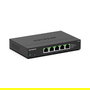 NETGEAR MS305E Switch de Escritorio 5 Puertos Multi-Gigabit No Administrado 2.5G Ethernet (100/1000/2500 Mbps), Full Duplex, QoS, Montaje en Pared