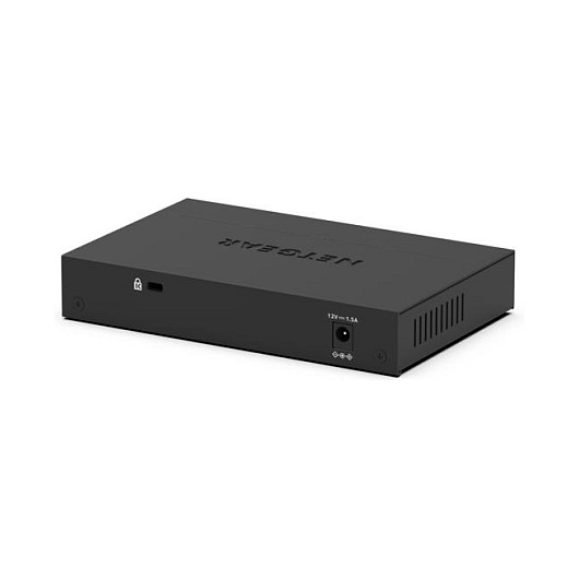 NETGEAR MS305E Switch de Escritorio 5 Puertos Multi-Gigabit No Administrado 2.5G Ethernet (100/1000/2500 Mbps), Full Duplex, QoS, Montaje en Pared