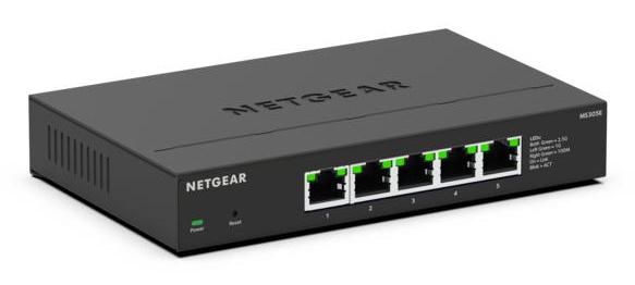 NETGEAR MS305E Switch Multi-Gigabit de 5 puertos 2.5G Ethernet Negro