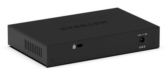 NETGEAR MS305E Switch Multi-Gigabit de 5 puertos 2.5G Ethernet Negro