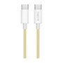 LogiLink Cable USB 2.0 Tipo-C a Tipo-C de 1 m, amarillo