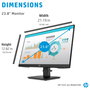HP P24 G4 Full HD IPS 23.8 pulgadas Black