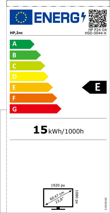 HP Monitor P24 G4 de 60,5 cm (23.8") Full HD 1920x1080 IPS, 75Hz, 5ms, HDMI, DisplayPort, VGA, Montaje VESA, Negocios, Negro