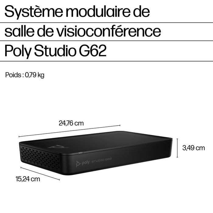 HP Poly Studio G62 Sistema de videoconferencia 4K Ultra HD