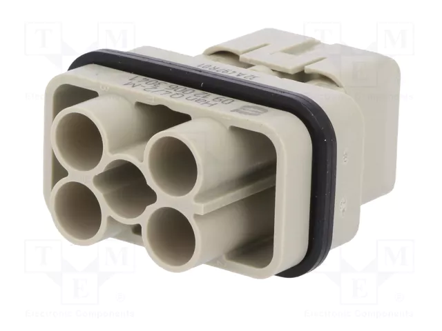 HARTING Han Q 4/2 M-c Plantilla de Contacto Macho HDC
