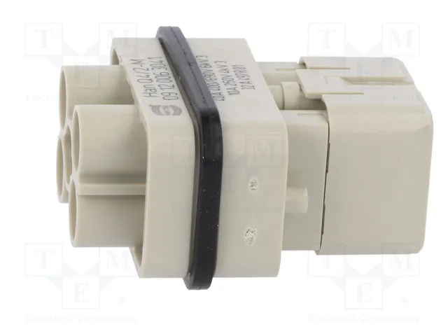 HARTING Han Q 4/2 M-c Plantilla de Contacto Macho HDC