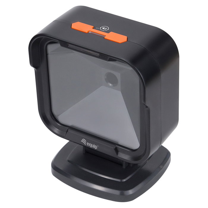 Equip Lector de códigos de barras omnidireccional 2D USB Negro Equip Lector de códigos de barras omnidireccional 2D USB Negro