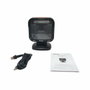Equip Lector de códigos de barras omnidireccional 2D USB Negro