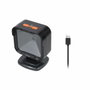 Equip Lector de códigos de barras omnidireccional 2D USB Negro