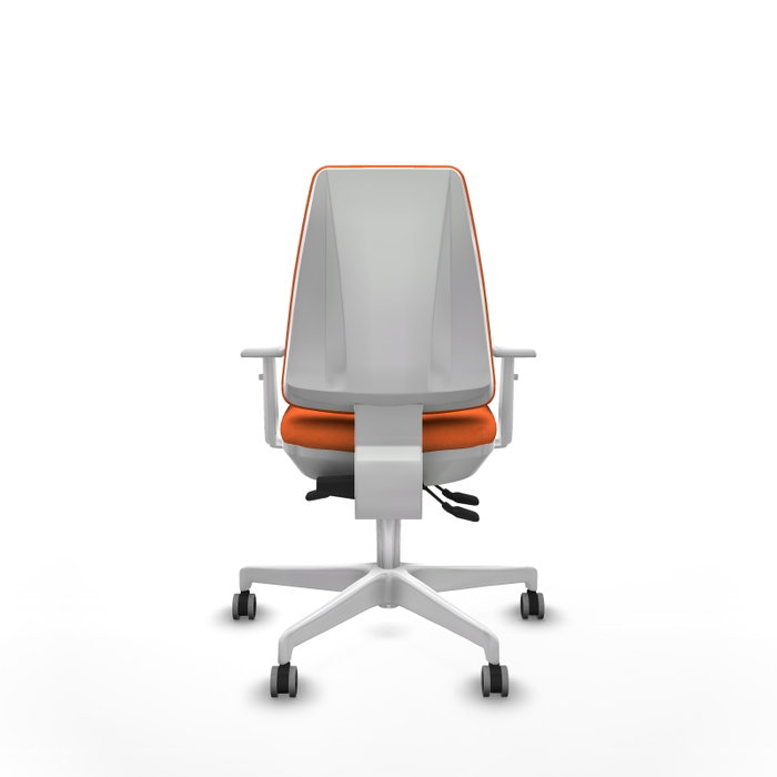 PIQUERAS Y CRESPO Silla de oficina Elche con mecanismo Asincro, Tela Naranja PIQUERAS Y CRESPO Silla de oficina Elche con mecanismo Asincro, Tela Naranja