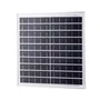 Proyector LED Solar 120W 4000K con Panel y Batería Incluidos, Control Remoto [HO-SOLARFL-120W-01-W]