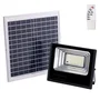 Proyector LED Solar 120W 4000K con Panel y Batería Incluidos, Control Remoto [HO-SOLARFL-120W-01-W]