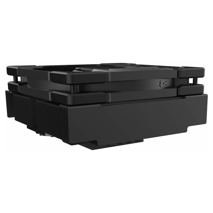 EKL Alpenföhn Panorama 2 Refrigerador de Aire, Ventilador 9,2 cm, 500-3000 RPM, Negro