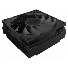 EKL Alpenföhn Panorama 2 Refrigerador de Aire, Ventilador 9,2 cm, 500-3000 RPM, Negro