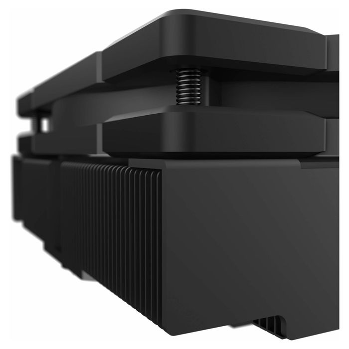 EKL Alpenföhn Panorama 2 Refrigerador de Aire, Ventilador 9,2 cm, 500-3000 RPM, Negro