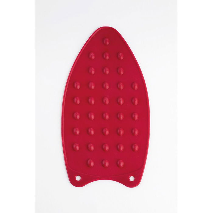 Jata Hogar Soporte Universal aislante de silicona para planchas. Resistente al calor, antideslizante. Protege suela y funda. 27 x 14 cm