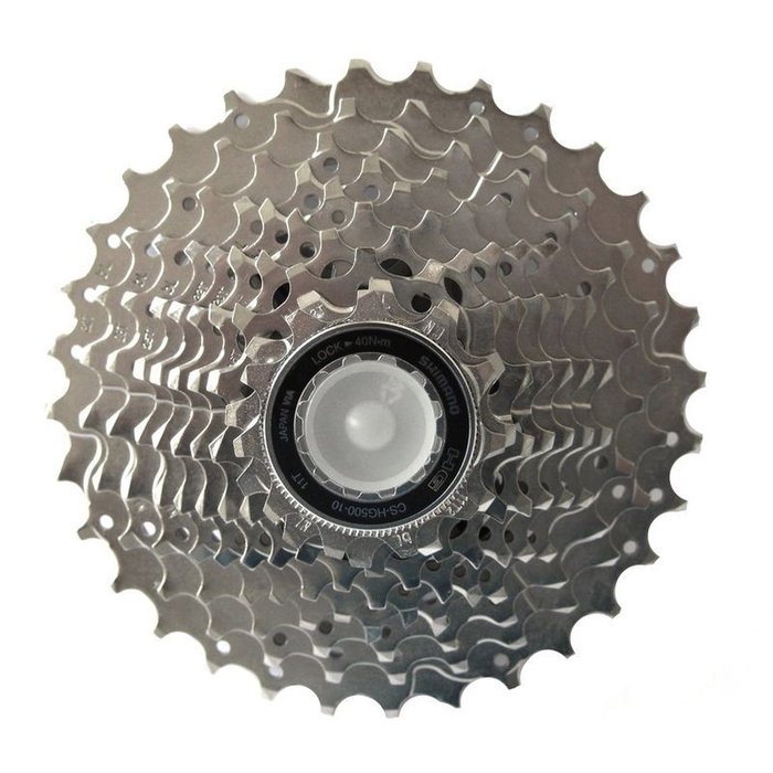 Shimano Cassette CS-HG 500 Deore Tiagra 10 velocidades 12-28 Shimano Cassette CS-HG 500 Deore Tiagra 10 velocidades 12-28