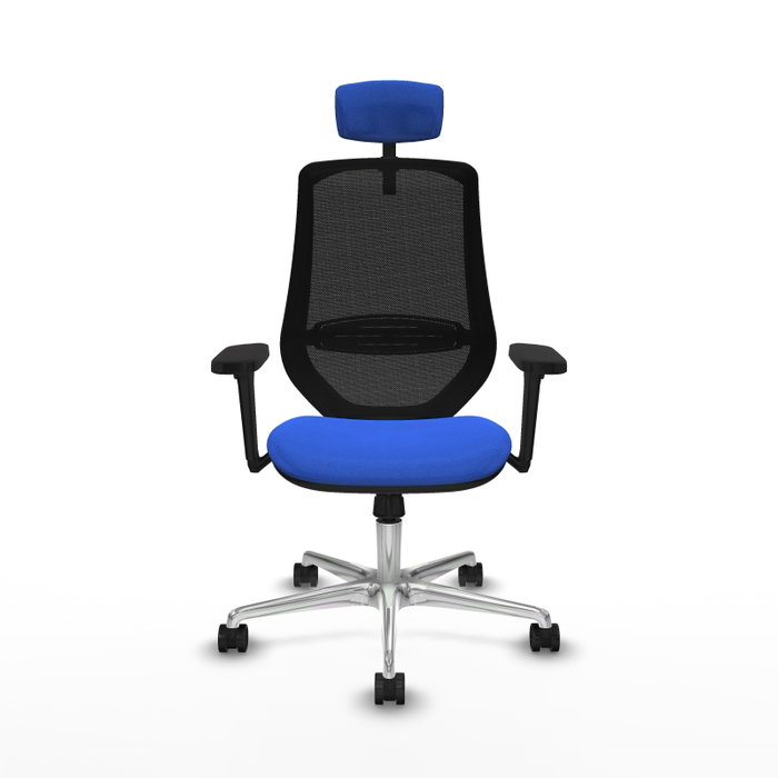 PIQUERAS Y CRESPO Silla de oficina Mardos con mecanismo Sincro Azul y Negro PIQUERAS Y CRESPO Silla de oficina Mardos con mecanismo Sincro Azul y Negro