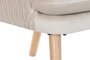 DKD Home Decor Butaca Beige Natural 70 x 95 x 67 cm