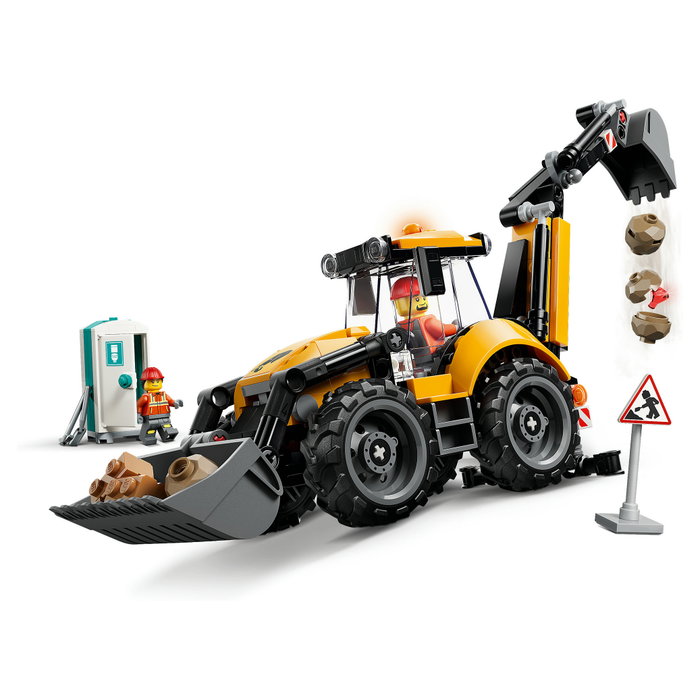 LEGO City Cargadora Retroexcavadora Amarilla 60480