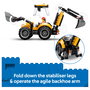 LEGO City Cargadora Retroexcavadora Amarilla 60480