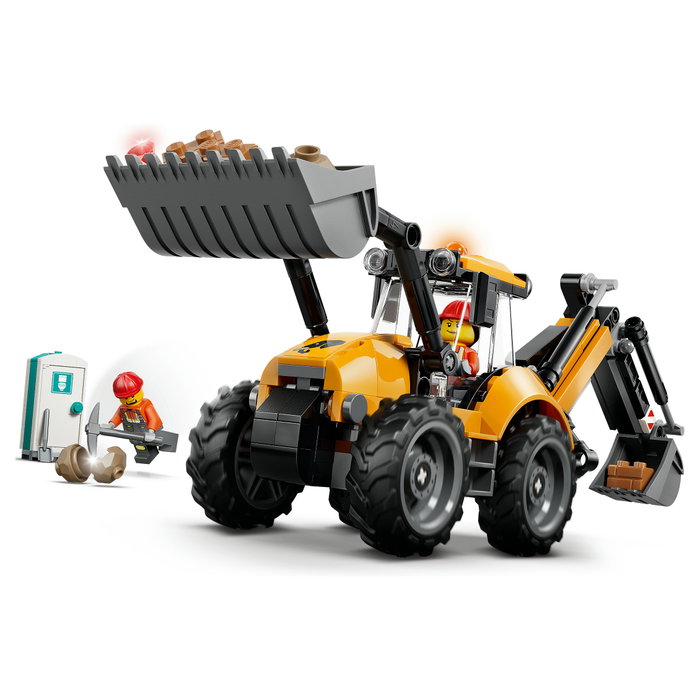 LEGO City Cargadora Retroexcavadora Amarilla 60480