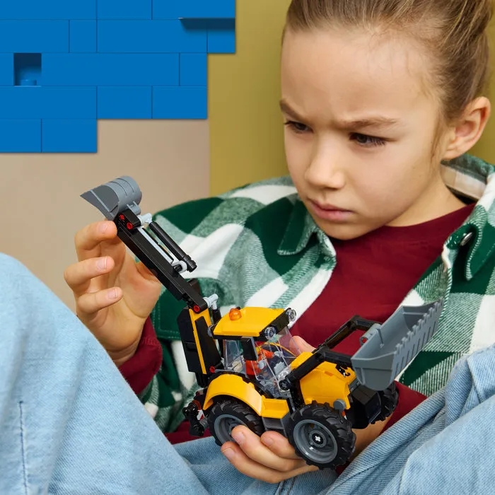 LEGO City Cargadora Retroexcavadora Amarilla 60480