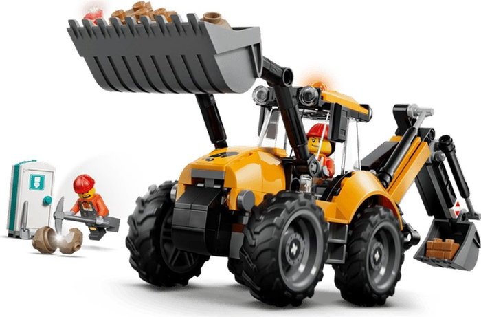 LEGO City Cargadora Retroexcavadora Amarilla 60480